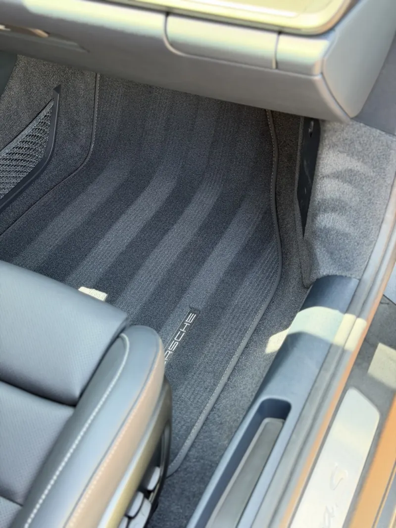 Carpet after steam and shampoo