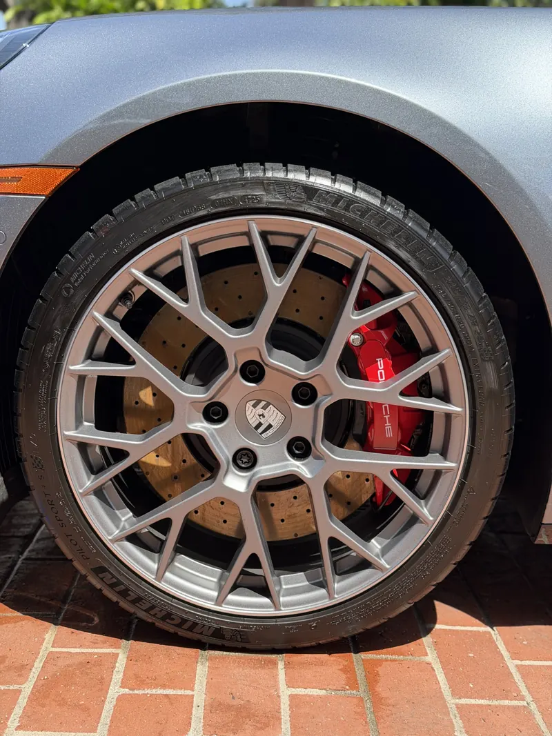 Wheels and calipers after