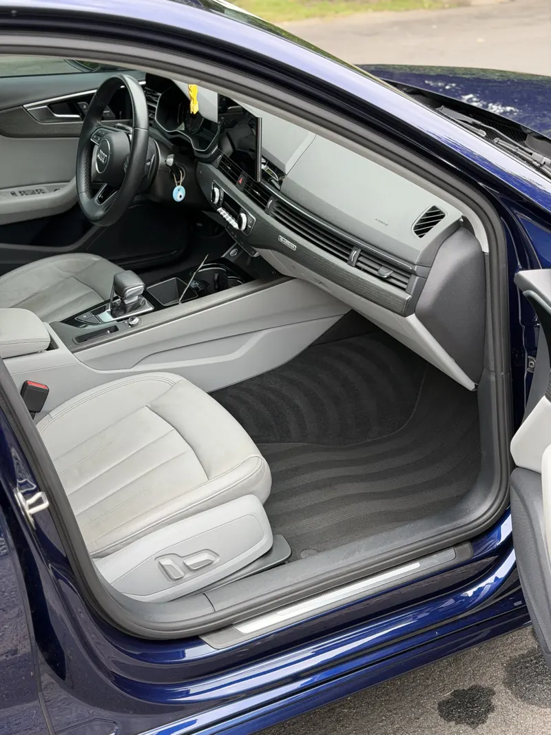 Interior after the wipe down