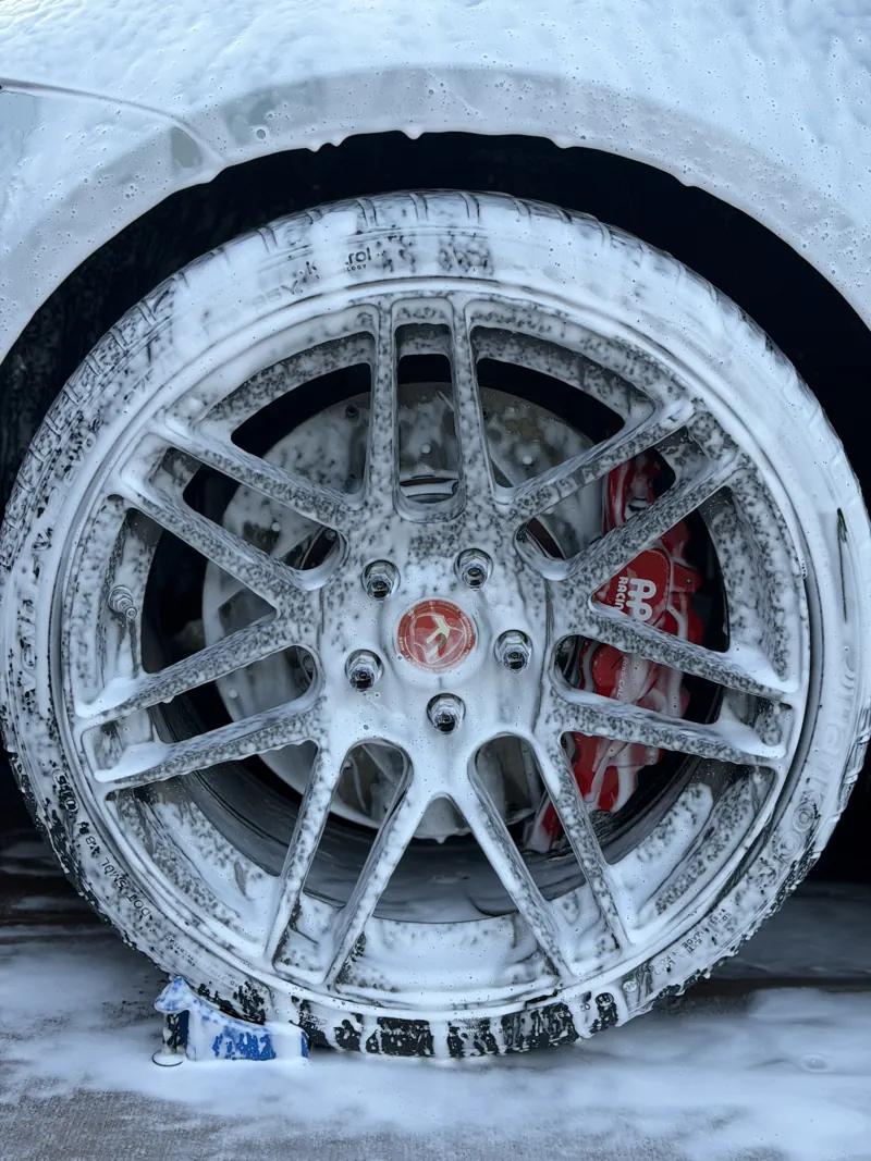 Wheel foam